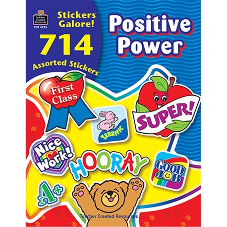 Roomfactory Positive Power Sticker Book 714Pk RO3487328